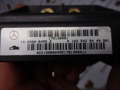 Sensor de guiñada Mercedes ML  A0025429418 Q01 10098001141 A1635426440 10098004552