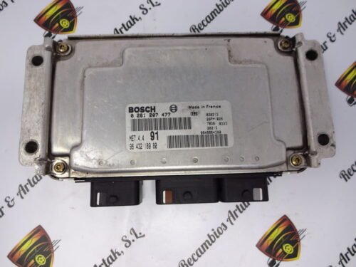 Centralita del motor Peugeot 206 BOSCH 0261207477 9643218980