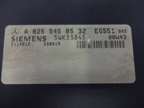 Módulo de control de transmisión Mercedes W210 A0255450532  Q03 5WK33845