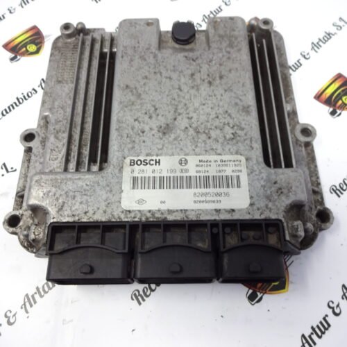 Centralita del motor  RENAULT LAGUNA  0281012199 8200520036 8200589839
