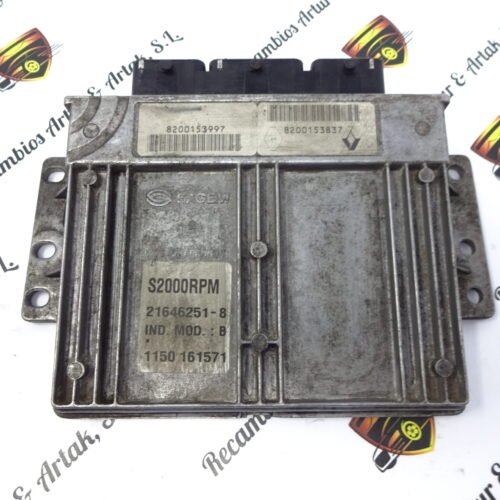 Centralita del motor Renault 8200153997 8200153837 21646251-8