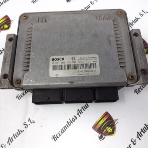 Centralita del motor  Renault  0261206143 HOM8200046214 8200295429