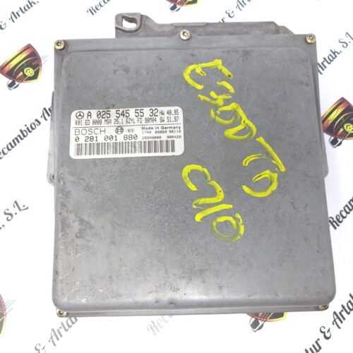 Centralita del motor Mercedes Benz Clase E 0281001880 A0255455532