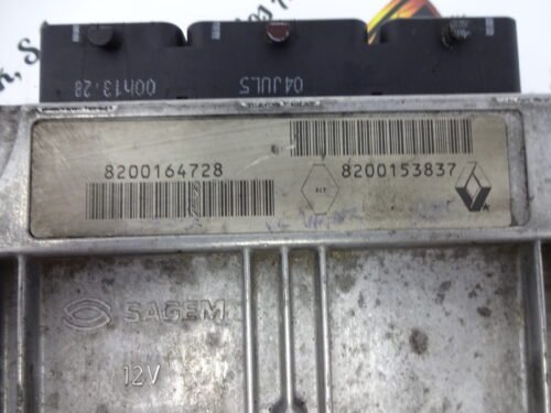 Centralita del motor  RENAULT  8200164728 8200153837 21646548-6