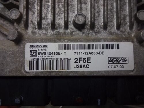 Centralita Ford Transit Connect 7T1112A650DE 7T11-12A650-DE SID206 5WS40483ET 5WS40483E-T