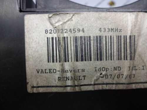 Lector de tarjeta de clave Renault Laguna Espace 8200224594 433MHz IdOp JJ IdL 1