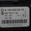 Botonera Elevalunas Mercedes ML W163 A1638205010 03751710 A 163 820 50 10