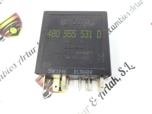 Limpiaparabrisas relé Audi 4B0 955 531 A 4B0955531D 4BO955531D SIEMENS NR.602