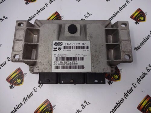 Centralita del motor  Peugeot 9657649580  9657302080 IAW6LP307 IAW 6LP3.07
