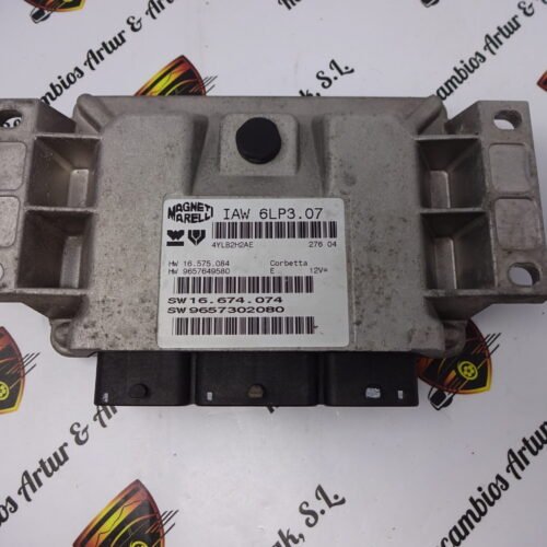 Centralita del motor  Peugeot 9657649580  9657302080 IAW6LP307 IAW 6LP3.07