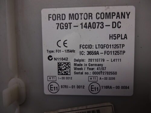 Caja de fusibles Ford S-Max 7G9T14A073DC 7G9T-14A073-DC
