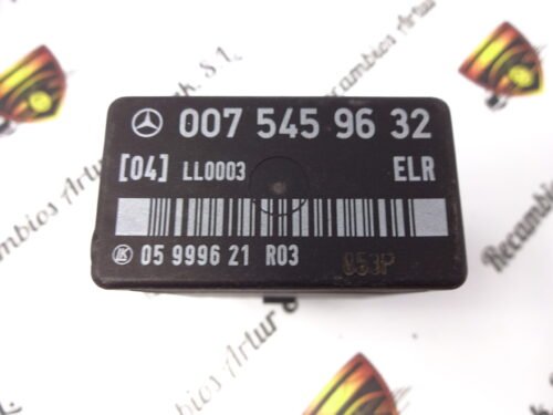 ELR Regulación de ralentí Controller  Mercedes-Benz W124 LL0003 0075459632 05999621