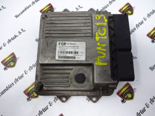 Centralita del motor FIAT Punto 55189505 7160002102 MJD6JFP6