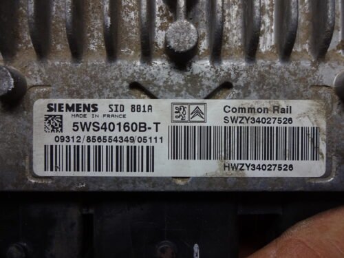 Centralita del motor Suzuki 5WS40160BT 5WS40160B-T SWZY34027526 HWZY34027526  SID801A