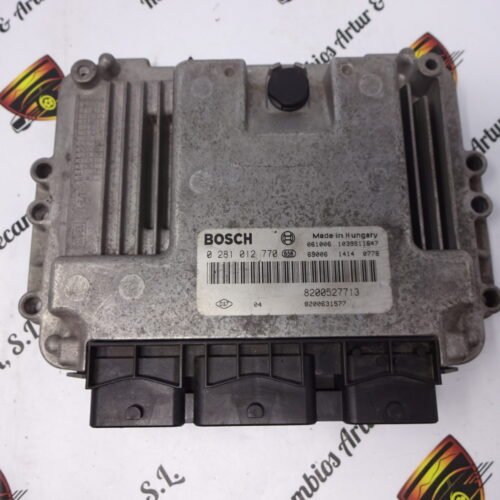 Centralita del motor Renault Laguna 0281012770 8200527713 8200631577