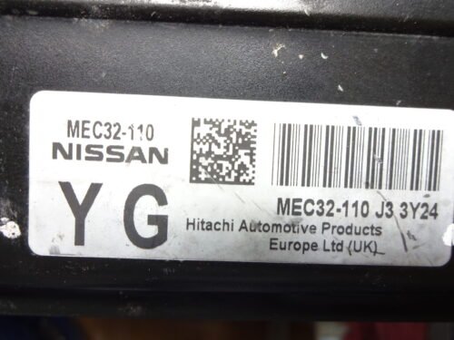 Centralita del motor Nissan Micra  MEC32-110 MEC32-110J33Y24