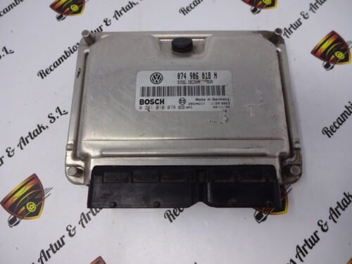 Centralita del motor  VW T4 0281010078 074906018N  074 906 018 N