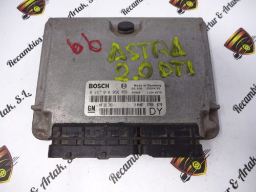 Centralita del motor OPEL Astra 0281010050 09181243 09181243DY