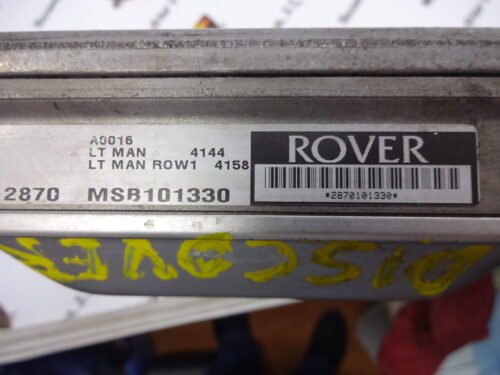 Centralita del motor  Land Rover Discovery MSB101330