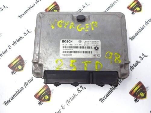 Centralita del motor  Chrysler Grand Voyager  0281001768 P04686662AB