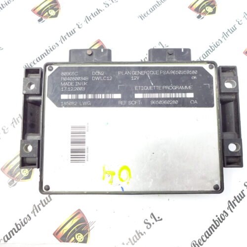 Centralita del motor Peugeot CITROEN R04080034B 9650359580 9650360280