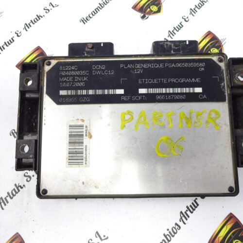 Centralita del motor  Peugeot CITROEN R04080035C 9650359580 9661879080