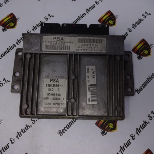 Centralita del motor Peugeot CITROEN 9640514780 9632727280 21643936-1