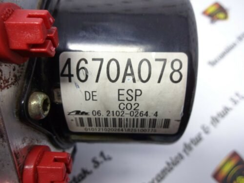 ABS MITSUBISHI GRANDIS 4670A078 06210202644 06210904313 ESP