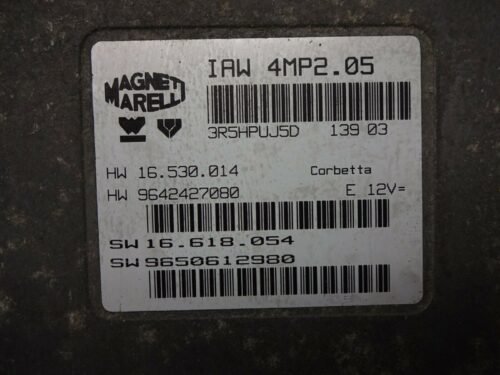 Centralita Fiat Citroen Peugeot Lancia IAW4MP205 9642427080 9650612980 16530014