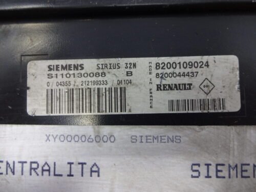 Centralita del motor Renault KANGOO S110130088B 8200109024  8200044437