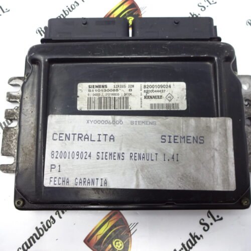Centralita del motor Renault KANGOO S110130088B 8200109024  8200044437