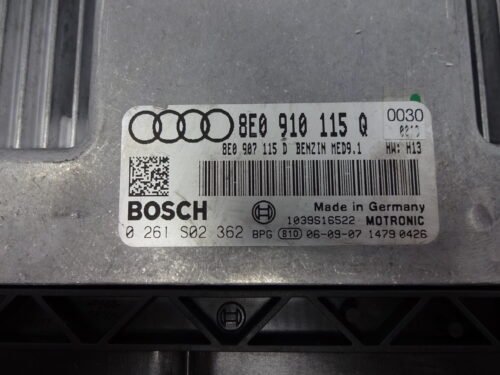 Centralita del motor  AUDI A4 8E0910115Q 0261S02362 8EO910115Q