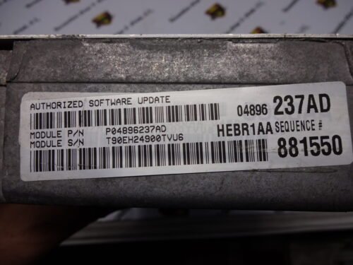 Centralita del motor  CHRYSLER 300 04896237AD P04896237AD
