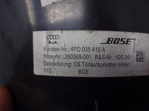 Altavoz BOSE AUDI Q7 4FO035415A 4F0035415A