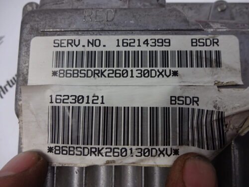 Centralita del motor  Chevrolet  16214399 16230121 BSDR