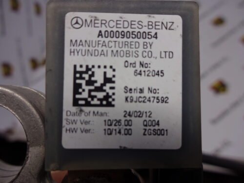 A0009050054 6412045 SENSOR DE BATERIA Mercedes-Benz E W212 A0009050054 6412045