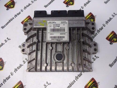 Centralita del motor Nissan Renault 237100875R 237101689R