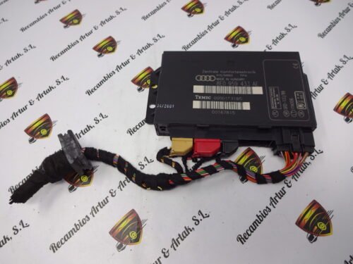 Modulo Electrónico Confort Audi A4  8E0959433AE 8EO959433AE H15/S0003 00001881B5