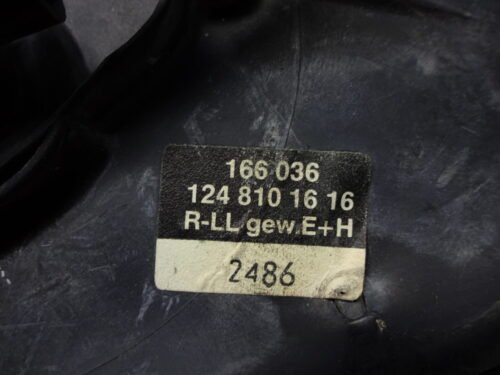 Espejo derecho MERCEDES CLASE E 1248101616 124 810 16 16