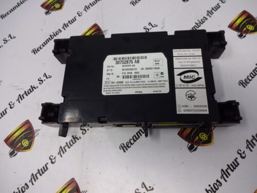 Centralita Bluetooth Teléfono VOLVO  30752875AB 30752875 AB 30752876AB 30752876 AB
