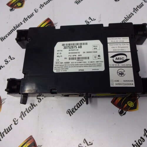 Centralita Bluetooth Teléfono VOLVO  30752875AB 30752875 AB 30752876AB 30752876 AB