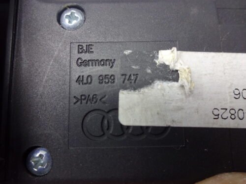 Ajuste de los asientos  AUDI Q7 4L0959747 4LO959747 4L0 959 747