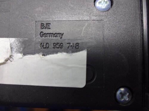 Ajuste de los asientos  AUDI Q7 4L0959748 4LO959748 4L0 959 748