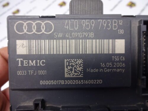 Unidad de control de la puerta  Audi Q7 4L0959793B 4LO959793B 4L0910793B