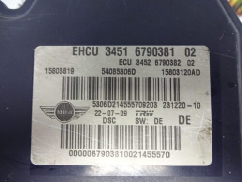 ABS Mini Couper 34516790381 3451 6790381 02 34526790382 DSC