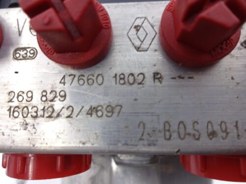 ABS Renault Kadjar 476601802R 0265255982 0265956527