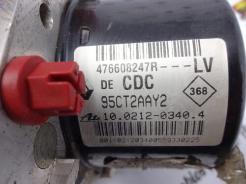 ABS Renault Megane 476608247R--LV 95CT2AAY2 10021203404 000405104D0 10096114113K