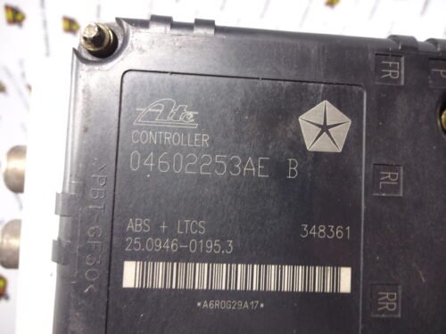 ABS Chrysler 04602253AE P04779084AH 25020406124  25020406103 10051181861