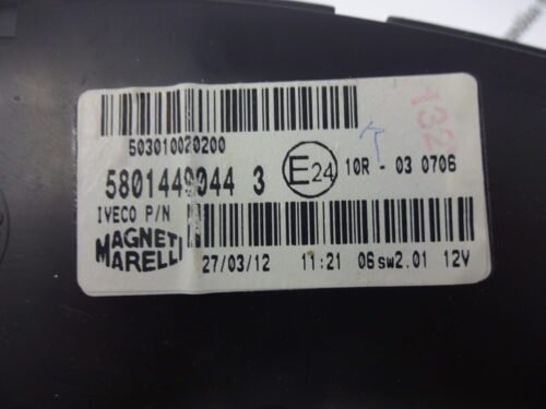 Cuadro de instrumentos  IVECO DAILY 58014490443 5801449044 3
