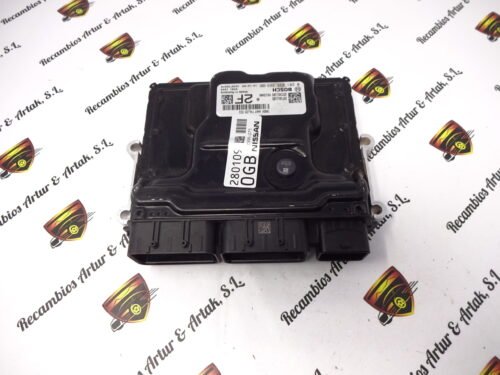 Centralita del motor  Nissan Qashqai 0281035669 237101118S MD1CS006 NEC999-075